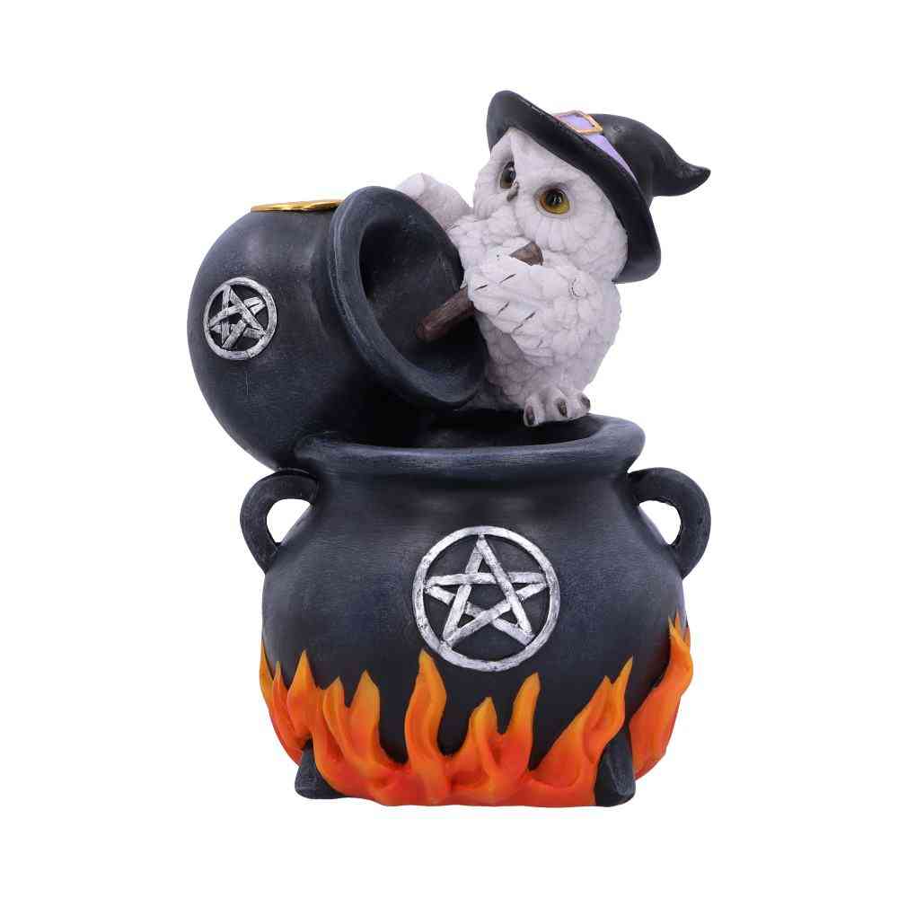 Nemesis Now - Snowy Brew 17cm Backflow Incense burner - Multicolours